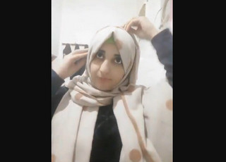 Desi Hijab Sexy Girl Nude and tease
