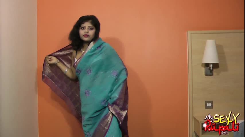 rupali in traditional indian saree