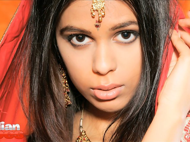 Hot Indian Girl Priya in bridal dress Seducing Fans