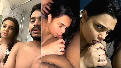 Extremely Sexy Horny Girl Pussy Fingered Sucking Boyfriend Dick In OYO NER compressed