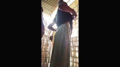 Stepsister fuck by brother in Doggy