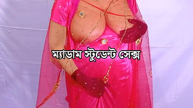 Beautiful madam having sex with student