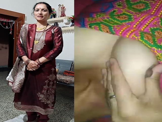 Himachal bhabhi boobs press and sucking by devar
