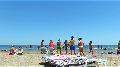 Anal on the Beach with My Desi lover under moonlight